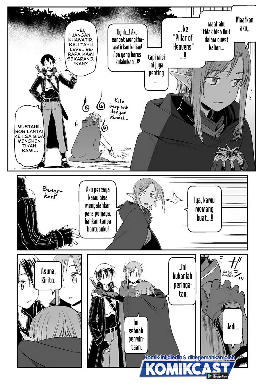 Sword Art Online: Progressive Chapter 43 End